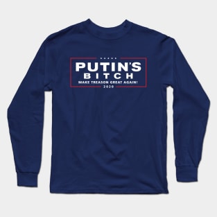 Putin's Bitch (Blue) Long Sleeve T-Shirt